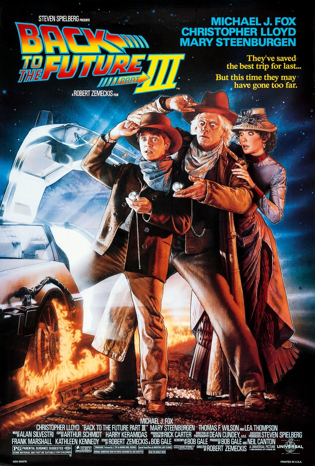 Back to the Future Part III (1990) movie poster download