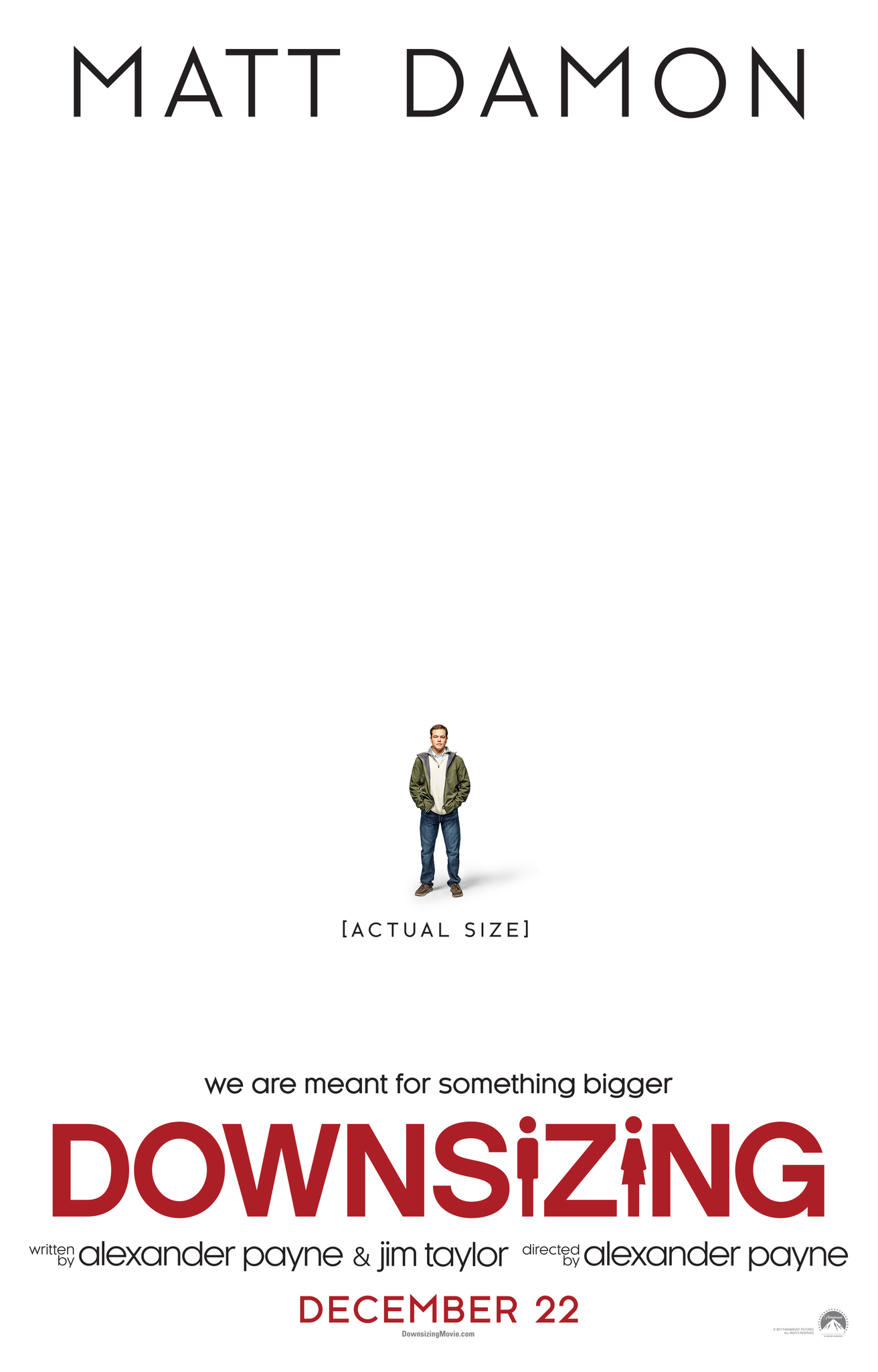 Downsizing (2017) movie poster download