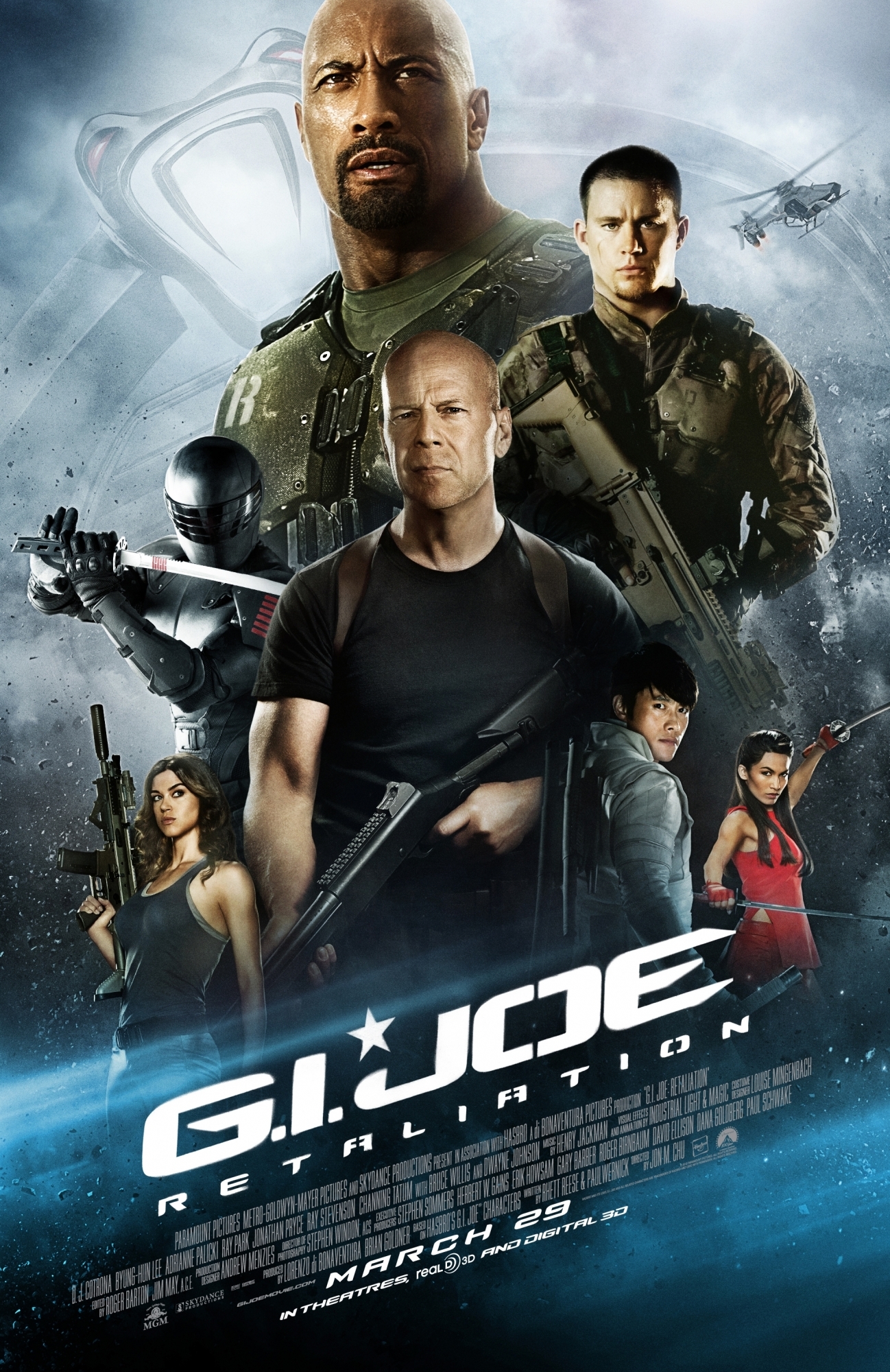 G I Joe Retaliation movie poster download