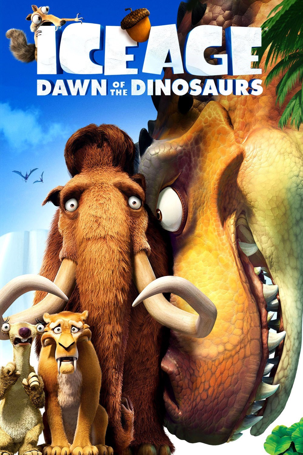 Ice Age Dawn Of The Dinosaurs (2009) (English) movie poster download