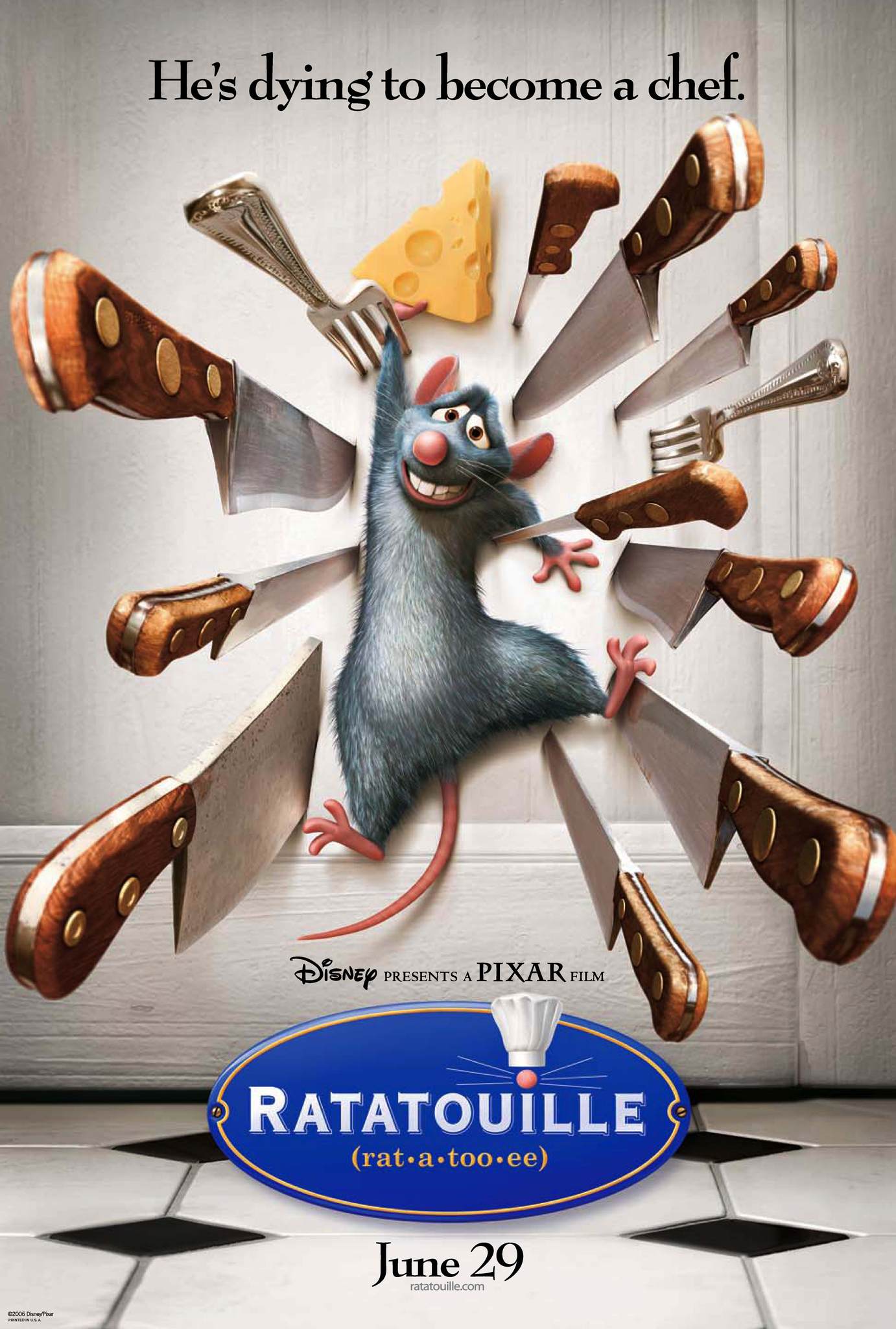 Ratatouille (2007) movie poster download