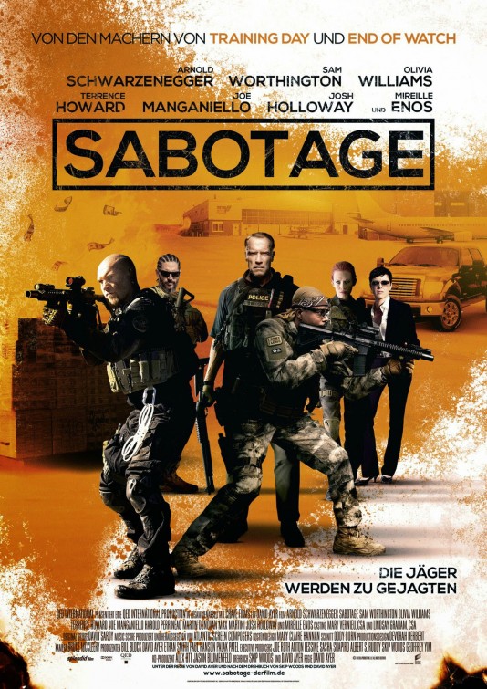 Sabotage (2014) movie poster download