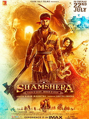 Shamshera (2022) movie poster download