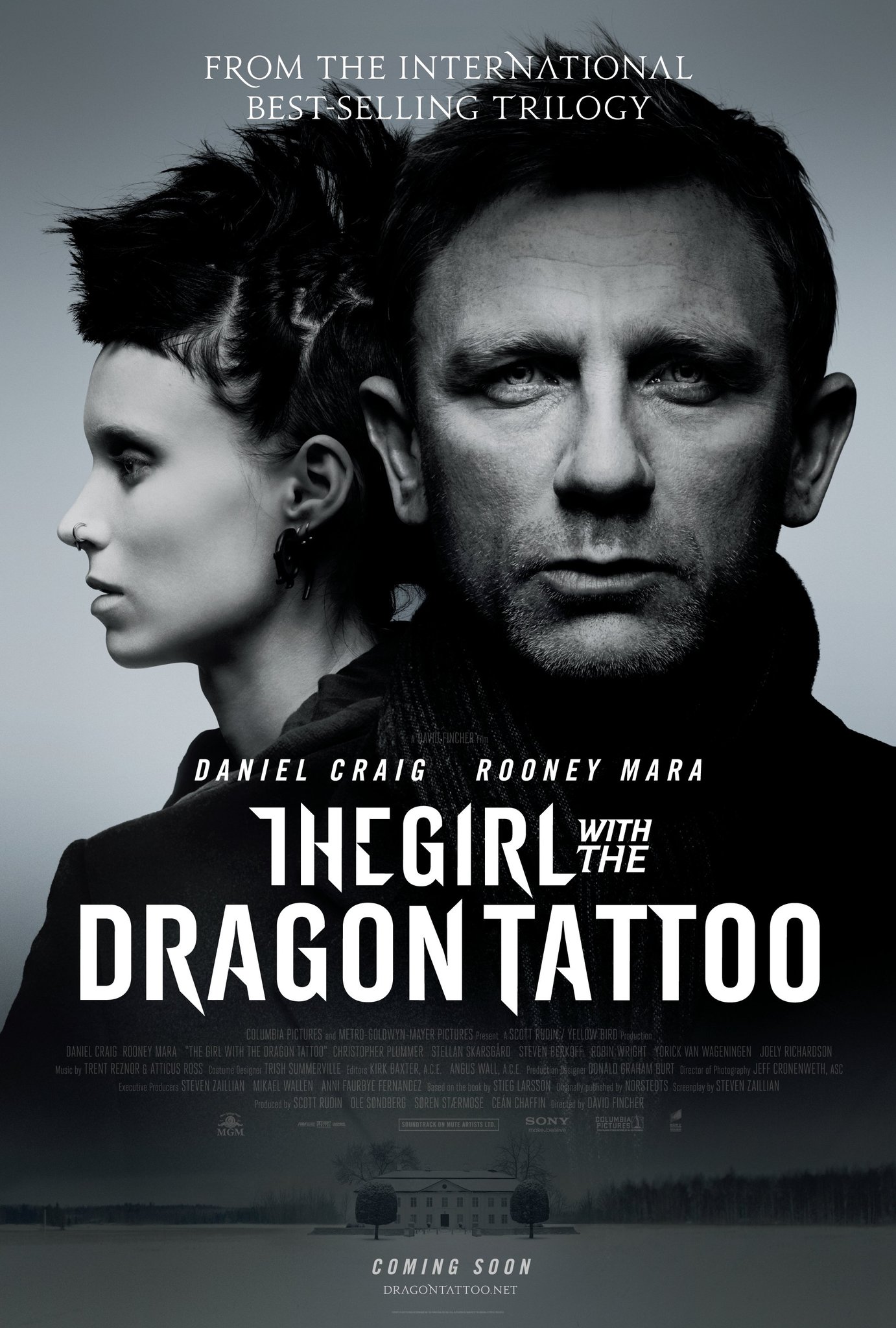 The Girl with the Dragon Tattoo (2011) movie poster download