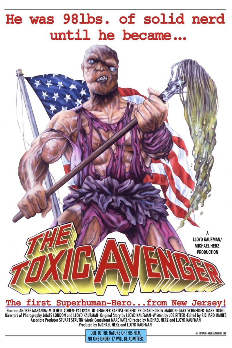 The Toxic Avenger (1984) movie poster download