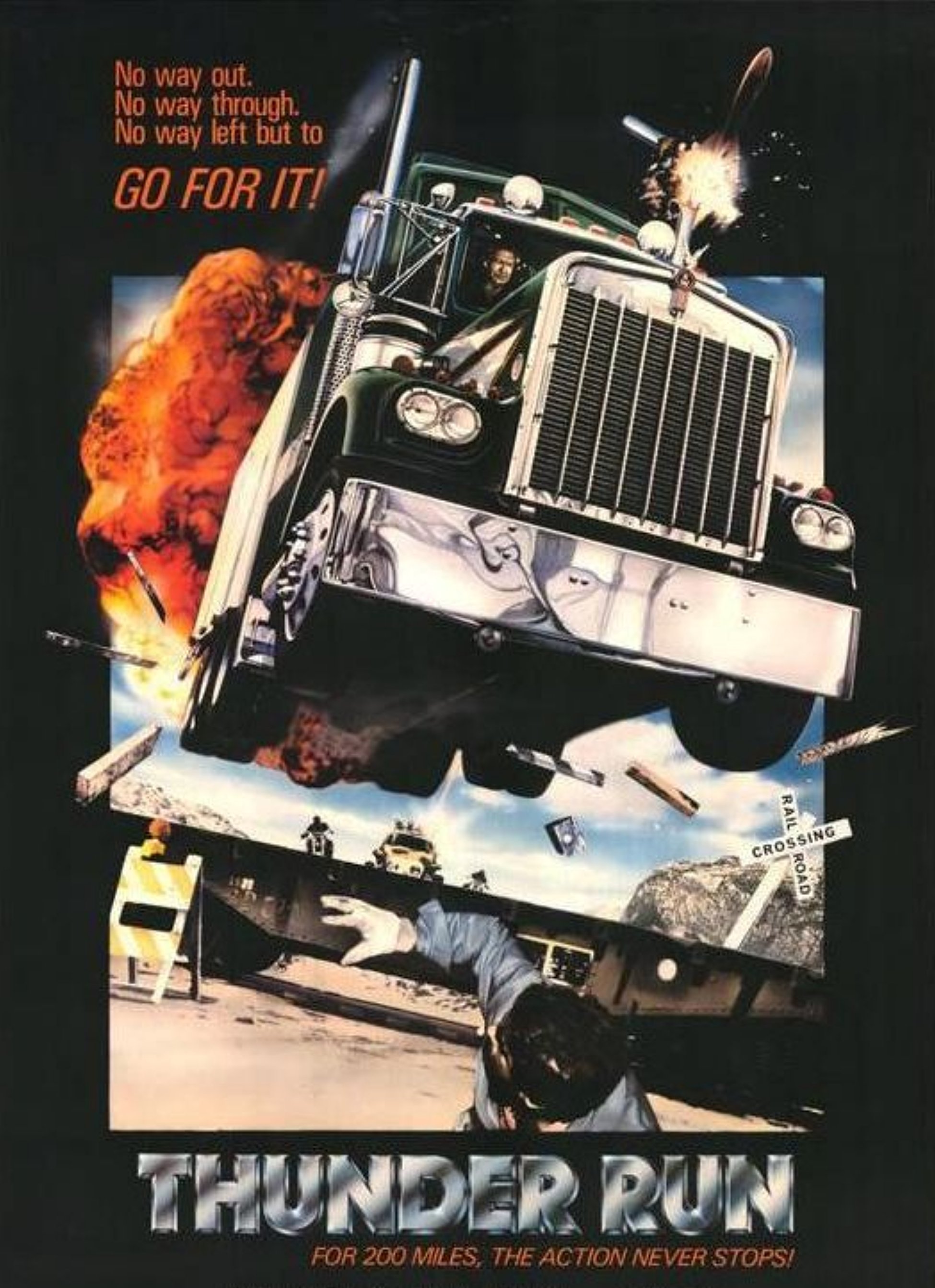 Thunder Run (1986) movie poster download