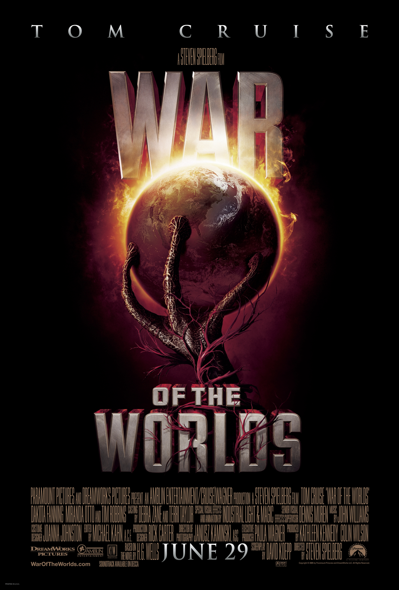 War of the Worlds (2005) movie poster download