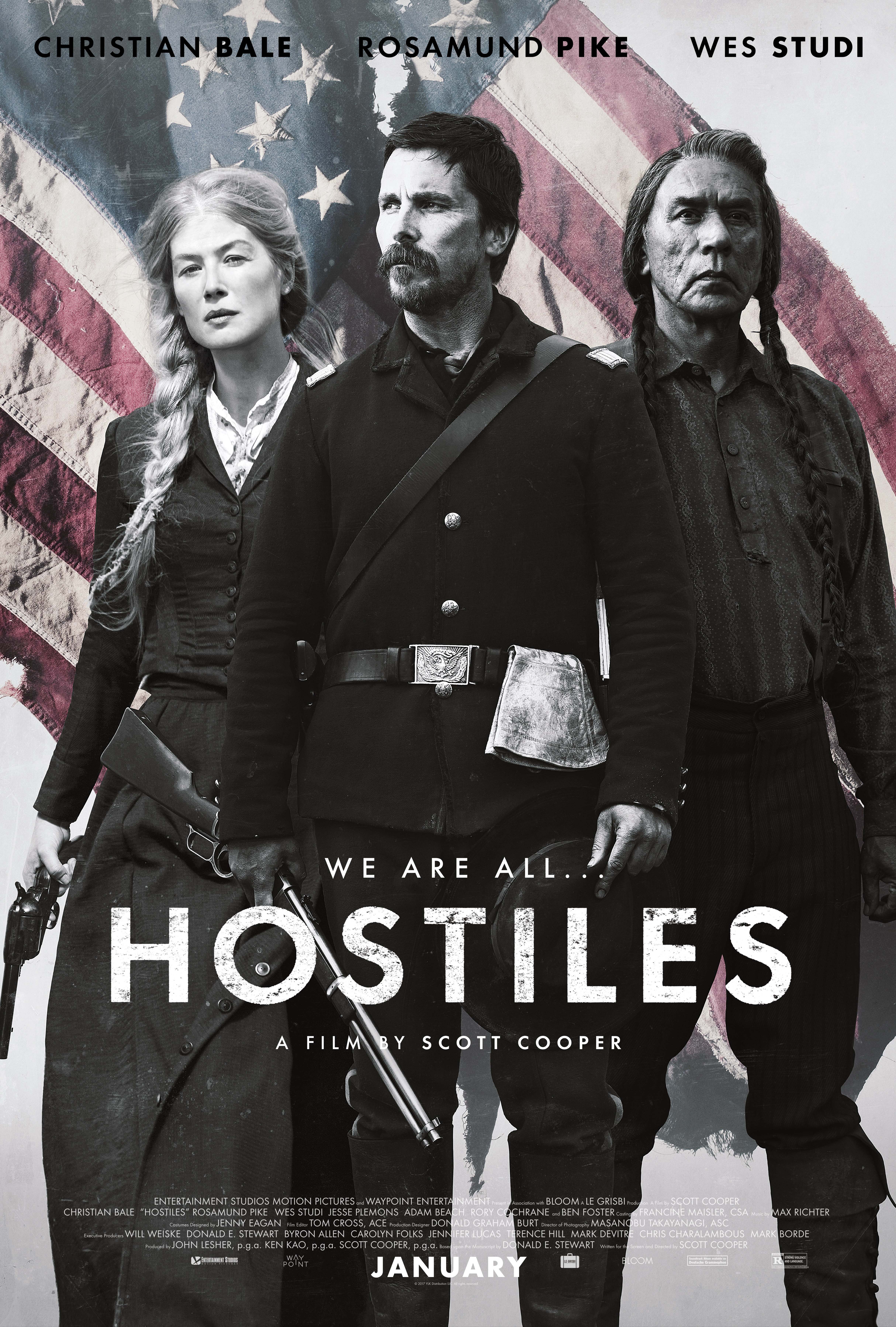  Hostiles (2017) movie poster download